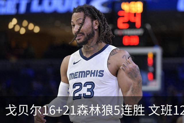 戈贝尔16+21森林狼5连胜 文班12+10马刺15连败