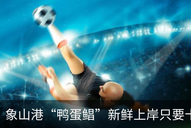 象山港“鸭蛋鲳”新鲜上岸只要十几块一斤宁波大妈抢着买。